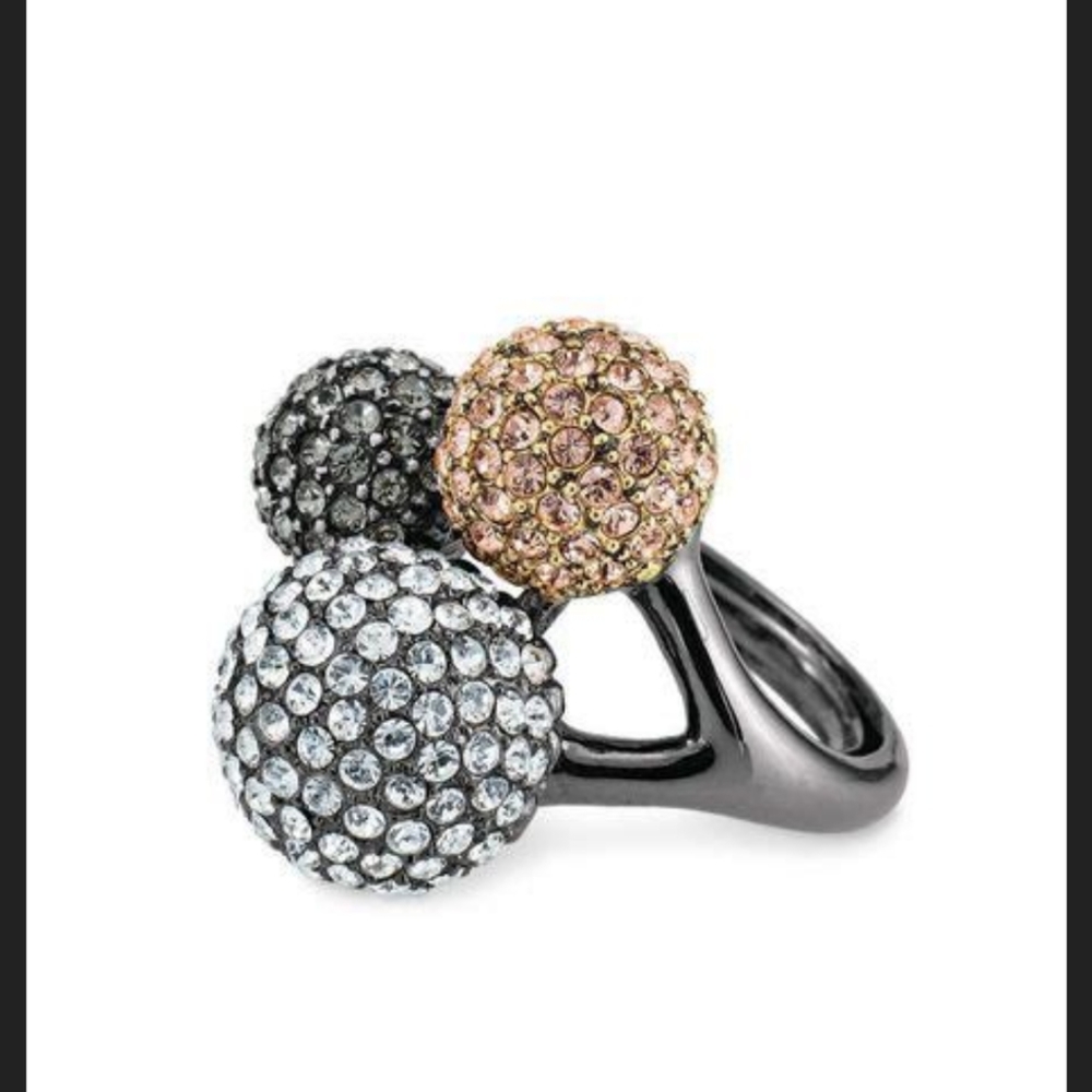 Stella & Dot Soiree Trio Adjustable Ring